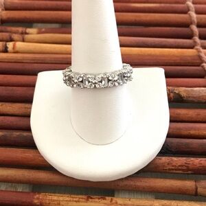 Crystal Ring Band Size 10